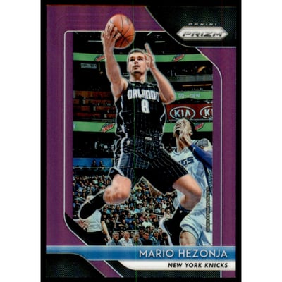 2018-19 Panini Prizm Prizms Purple #257 Mario Hezonja