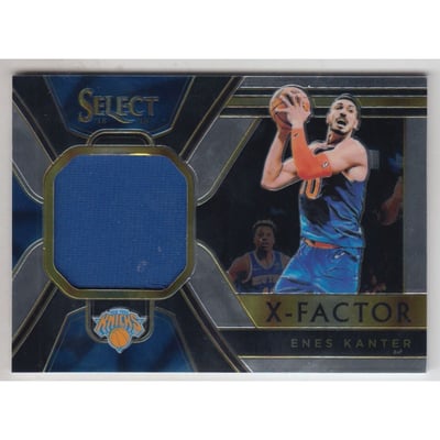 2018-19 Select X Factor Memorabilia #20 Enes Kanter