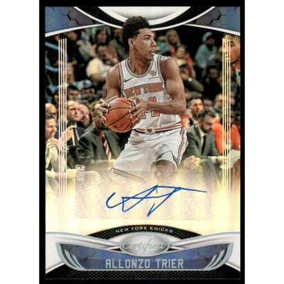 2019-20 Certified Signatures #13 Allonzo Trier