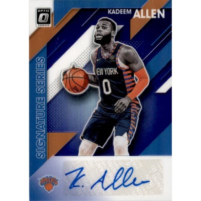 2019-20 Donruss Optic Signature Series Holo #34 Kadeem Allen