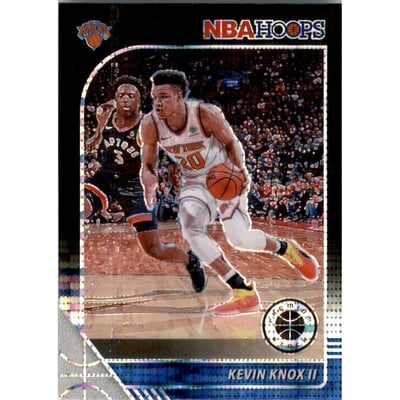2019-20 Hoops Premium Stock Prizms Black Pulsar #123 Kevin Knox II