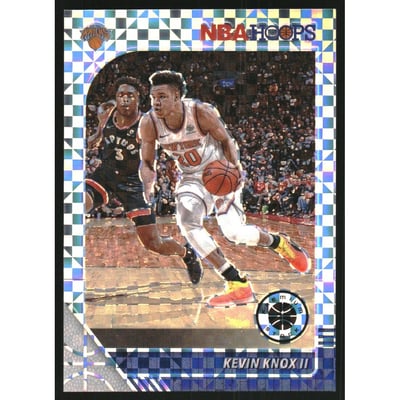 2019-20 Hoops Premium Stock Prizms Premium Set #123 Kevin Knox II