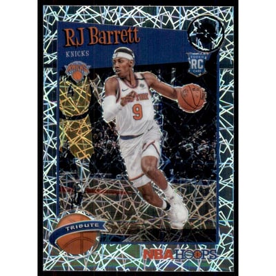2019-20 Hoops Premium Stock Prizms Silver Laser #298 RJ Barrett