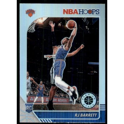 2019-20 Hoops Premium Stock Prizms Silver #201 RJ Barrett