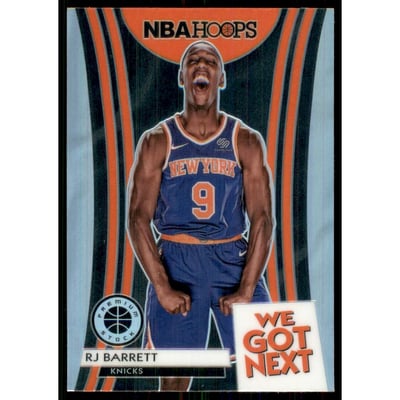 2019-20 Hoops Premium Stock We Got Next Holo #1 RJ Barrett
