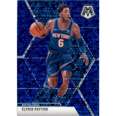 2019-20 Panini Mosaic Mosaic Fast Break Blue #101 Elfrid Payton