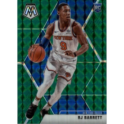 2019-20 Panini Mosaic Mosaic Green #229 RJ Barrett