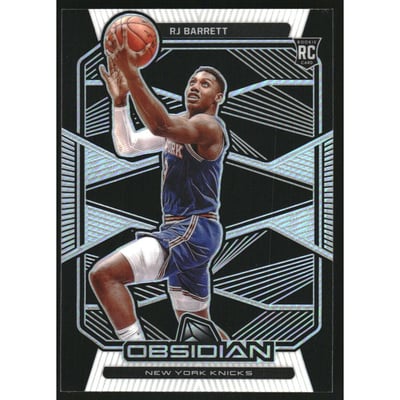 2019-20 Panini Obsidian #177 RJ Barrett RC