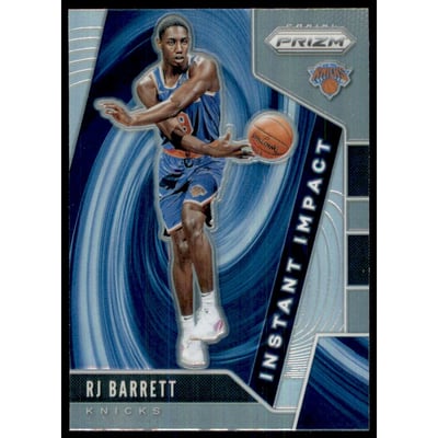 2019-20 Panini Prizm Instant Impact Prizms Silver #22 RJ Barrett