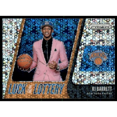 2019-20 Panini Prizm Luck of the Lottery Fast Break #3 RJ Barrett