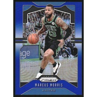 2019-20 Panini Prizm Prizms Blue #46 Marcus Morris