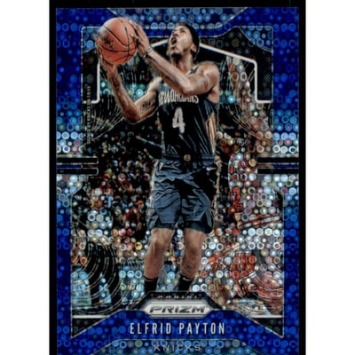 2019-20 Panini Prizm Prizms Fast Break Blue #242 Elfrid Payton