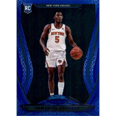 2020-21 Certified Mirror Blue #176 Immanuel Quickley