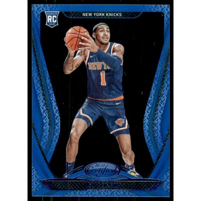 2020-21 Certified Mirror Blue #193 Obi Toppin
