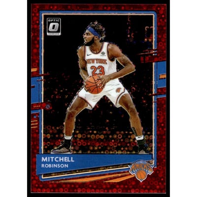 2020-21 Donruss Optic Fast Break Red #99 Mitchell Robinson