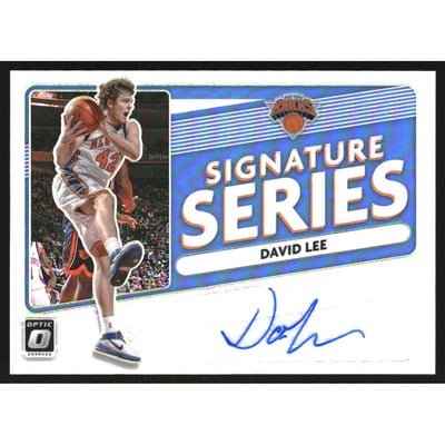 2020-21 Donruss Optic Signature Series Holo #46 David Lee
