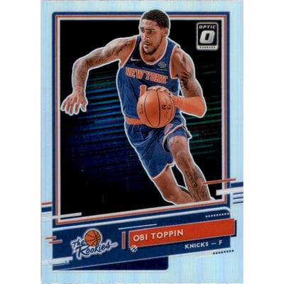 2020-21 Donruss Optic The Rookies Holo #4 Obi Toppin
