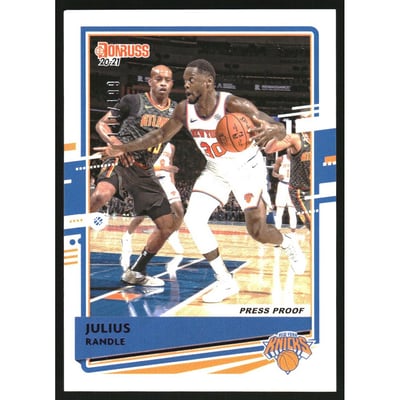 2020-21 Donruss Press Proof Purple #40 Julius Randle