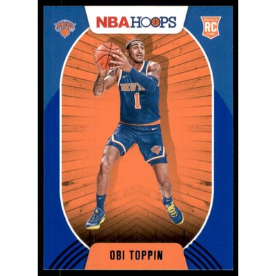 2020-21 Hoops Blue #226 Obi Toppin