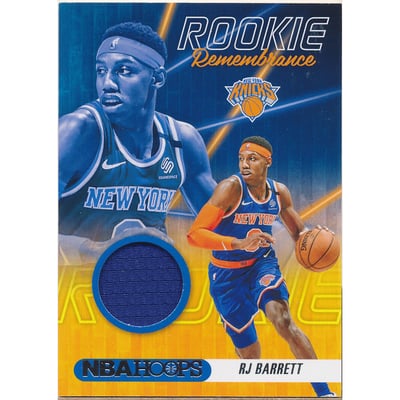 2020-21 Hoops Rookie Remembrance Jerseys #16 RJ Barrett