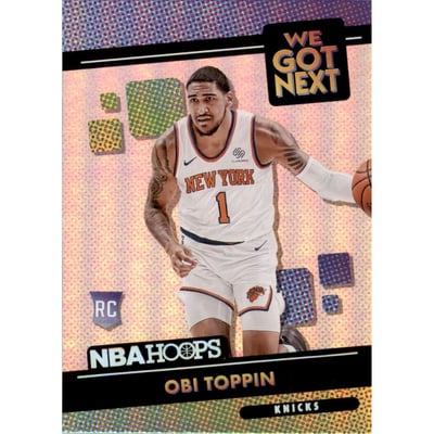 2020-21 Hoops We Got Next Holo #8 Obi Toppin