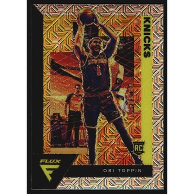 2020-21 Panini Flux Silver Mojo #206 Obi Toppin