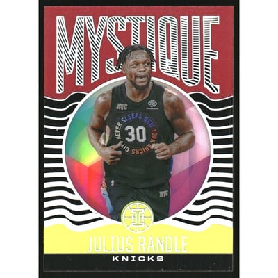 2020-21 Panini Illusions Mystique Asia Red and Yellow #8 Julius Randle