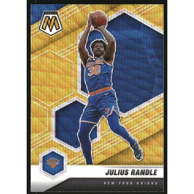 2020-21 Panini Mosaic Mosaic Gold Wave #152 Julius Randle