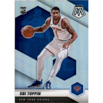 2020-21 Panini Mosaic Silver #220 Obi Toppin