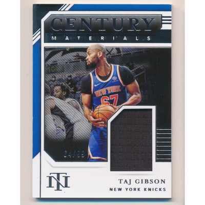2020-21 Panini National Treasures Century Materials #36 Taj Gibson/99