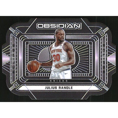 2020-21 Panini Obsidian Eclipse Electric Etch Purple #15 Julius Randle