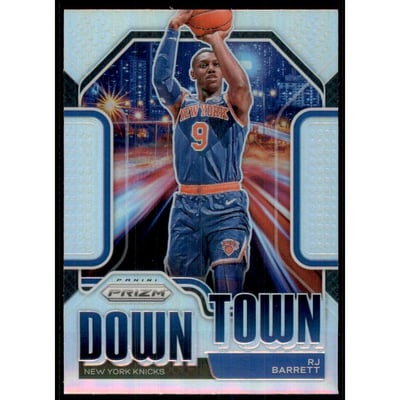 2020-21 Panini Prizm Downtown Bound Prizms Silver #24 RJ Barrett
