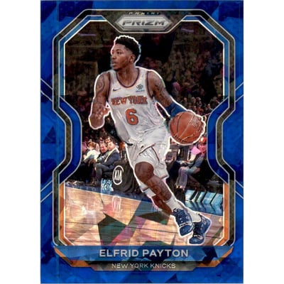 2020-21 Panini Prizm Prizms Blue Ice #25 Elfrid Payton