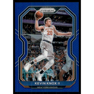 2020-21 Panini Prizm Prizms Blue #163 Kevin Knox II