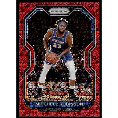 2020-21 Panini Prizm Prizms Fast Break Red #170 Mitchell Robinson