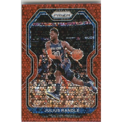 2020-21 Panini Prizm Prizms Fast Break Red #54 Julius Randle