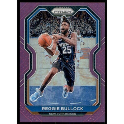 2020-21 Panini Prizm Prizms Purple #90 Reggie Bullock