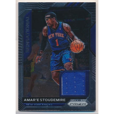 2020-21 Panini Prizm Sensational Swatches #7 Amar'e Stoudemire