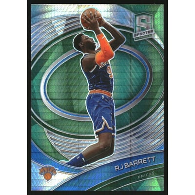 2020-21 Panini Spectra Asia Green #12 RJ Barrett