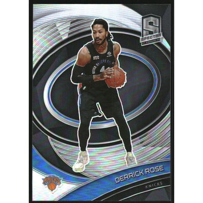 2020-21 Panini Spectra Silver #46 Derrick Rose