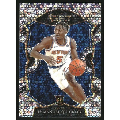 2020-21 Select Prizms Disco #85 Immanuel Quickley