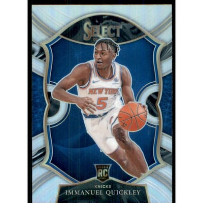 2020-21 Select Prizms Silver #85 Immanuel Quickley