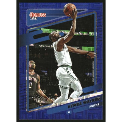2021-22 Donruss Choice Blue #67 Kemba Walker