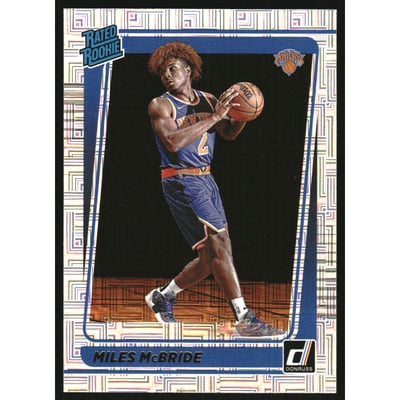 2021-22 Donruss Choice #224 Miles McBride RR