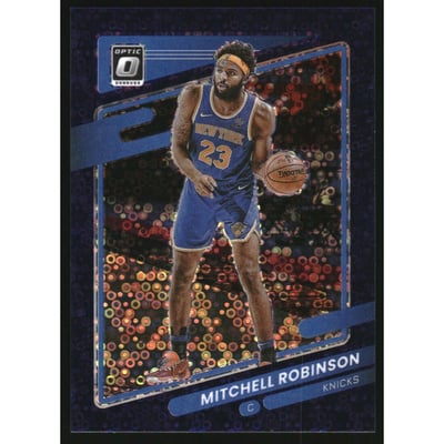 2021-22 Donruss Optic Fast Break Purple #64 Mitchell Robinson
