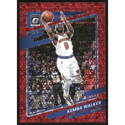 2021-22 Donruss Optic Fast Break Red #47 Kemba Walker