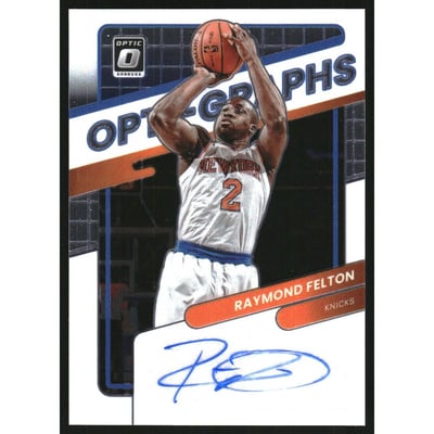 2021-22 Donruss Optic Opti-Graphs #24 Raymond Felton/99