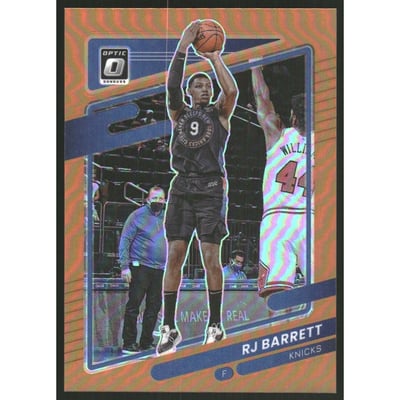 2021-22 Donruss Optic Orange #63 RJ Barrett