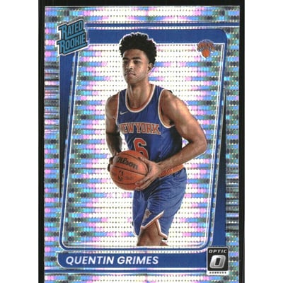 2021-22 Donruss Optic Target Box Set #166 Quentin Grimes