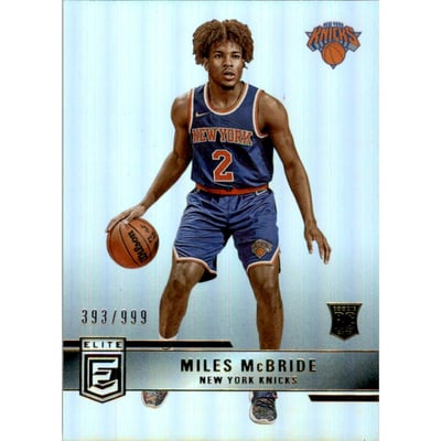 2021-22 Elite #219 Miles McBride RC